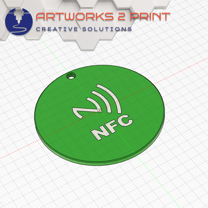 NFC Notfall-Tag für Kinder & Senioren - Notfallnummer per Smartphone abrufen - Erste-Hilfe-Kreuz