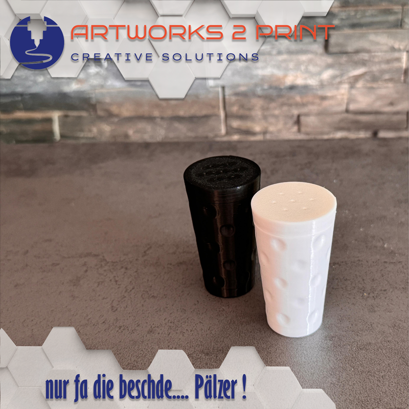 Dubbeglas Salz- & Pfefferstreuer – Tischversion ( Paar )