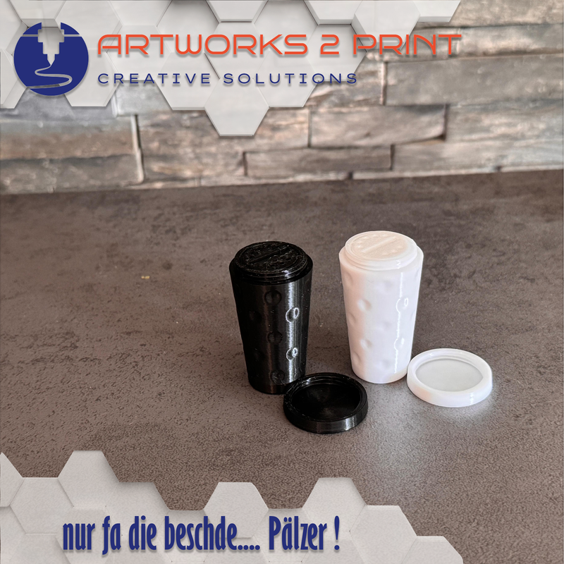Dubbeglas Salz- & Pfefferstreuer – Picknick-Version
