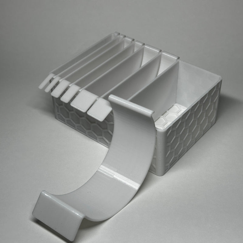 Kleberollen - Träger mit Auswerfhilfe für Klebenbänder mit 100mm außen Durchmesser ( zB von StampinUp )