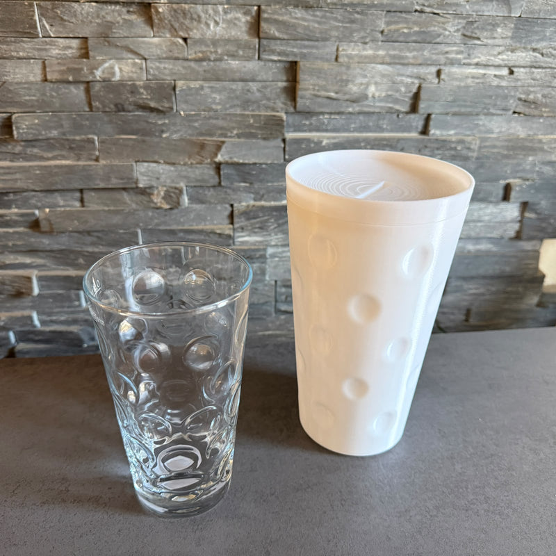 Dubbeglas Spardose 20 cm – Pfälzer Schorlekasse | personalisierbar