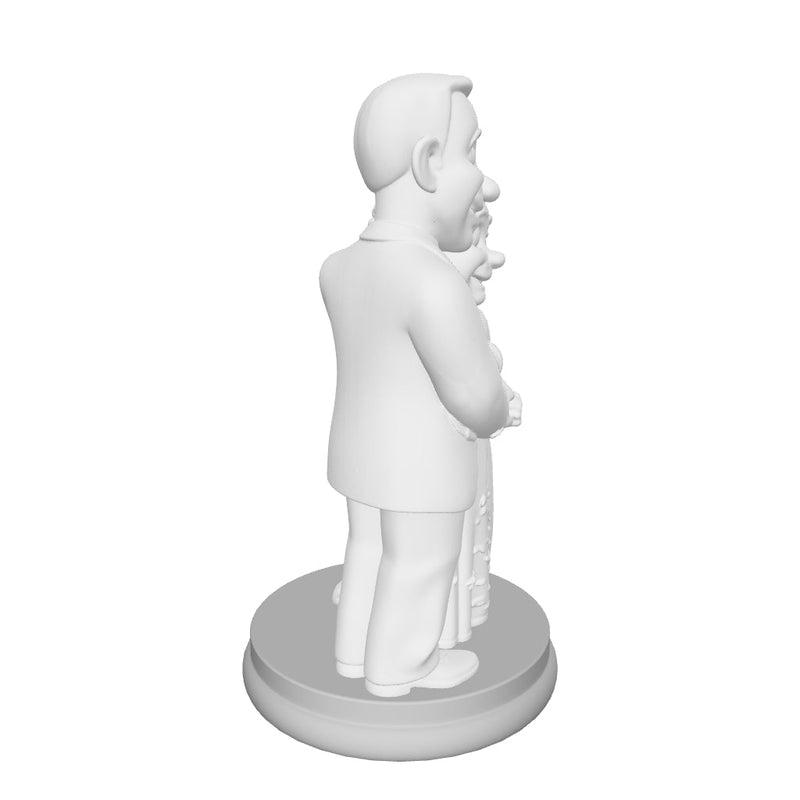 MiniMe - Individuelle 3D-Figur aus deinem Foto - Marmor-Look - Geschenkidee