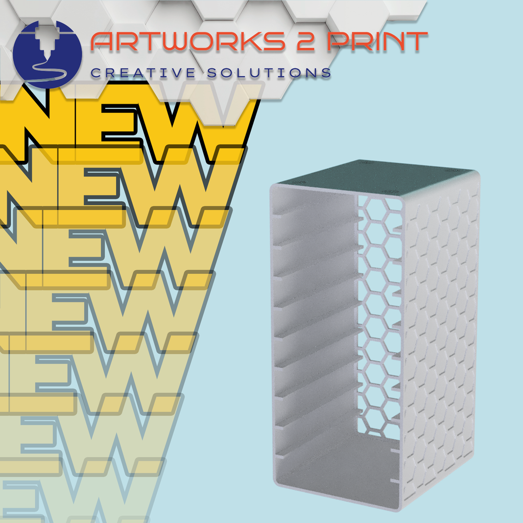 Stempelkissen Ständer für 10 Stampin' Up! InColors 2026 | 3D PETG Organizer