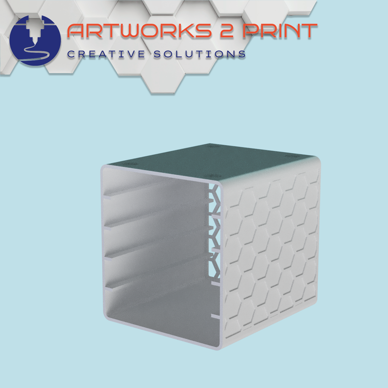 Stempelkissen Ständer für 5 Stampin' Up! InColors 2026 | 3D PETG Organizer Schwarz/Weiß | Artworks2Print