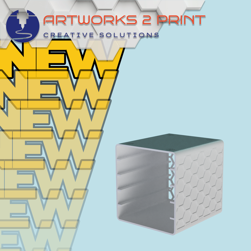 Stempelkissen Ständer für 5 Stampin' Up! InColors 2026 | 3D PETG Organizer Schwarz/Weiß | Artworks2Print
